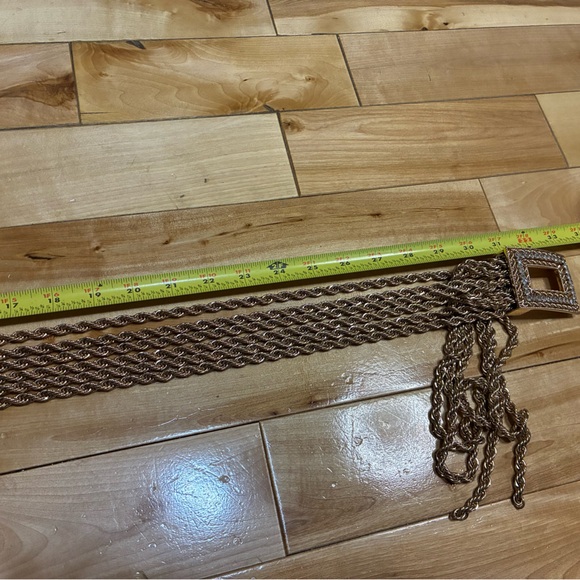 Zara Gold Chain Rope Belt - Picture 9 of 10